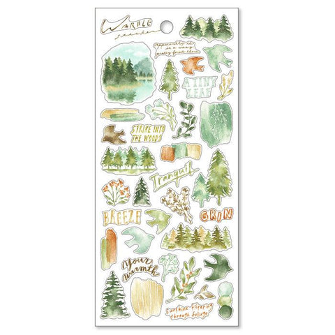 Mind Wave In the Forest Stickers – Sadie's Stickers