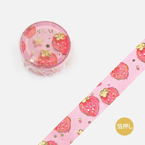 Strawberry Cake Washi Tape Paperkumaco