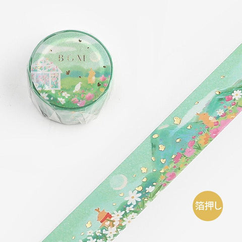 BGM Clear Tape - Cider Floral