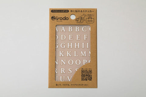 Irodo Stickers For Fabric Letter & Post