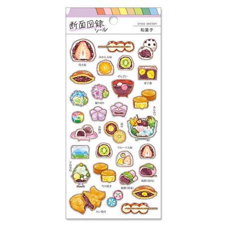 Japanese Snacks and Candy Stickers and Decal Sheets