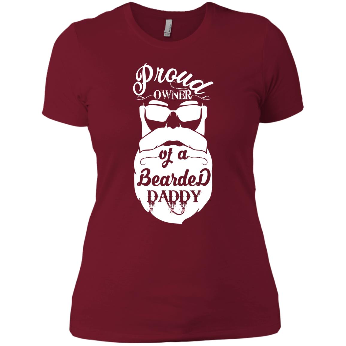 S Proud Owner Of Bearded Daddy T-shirt