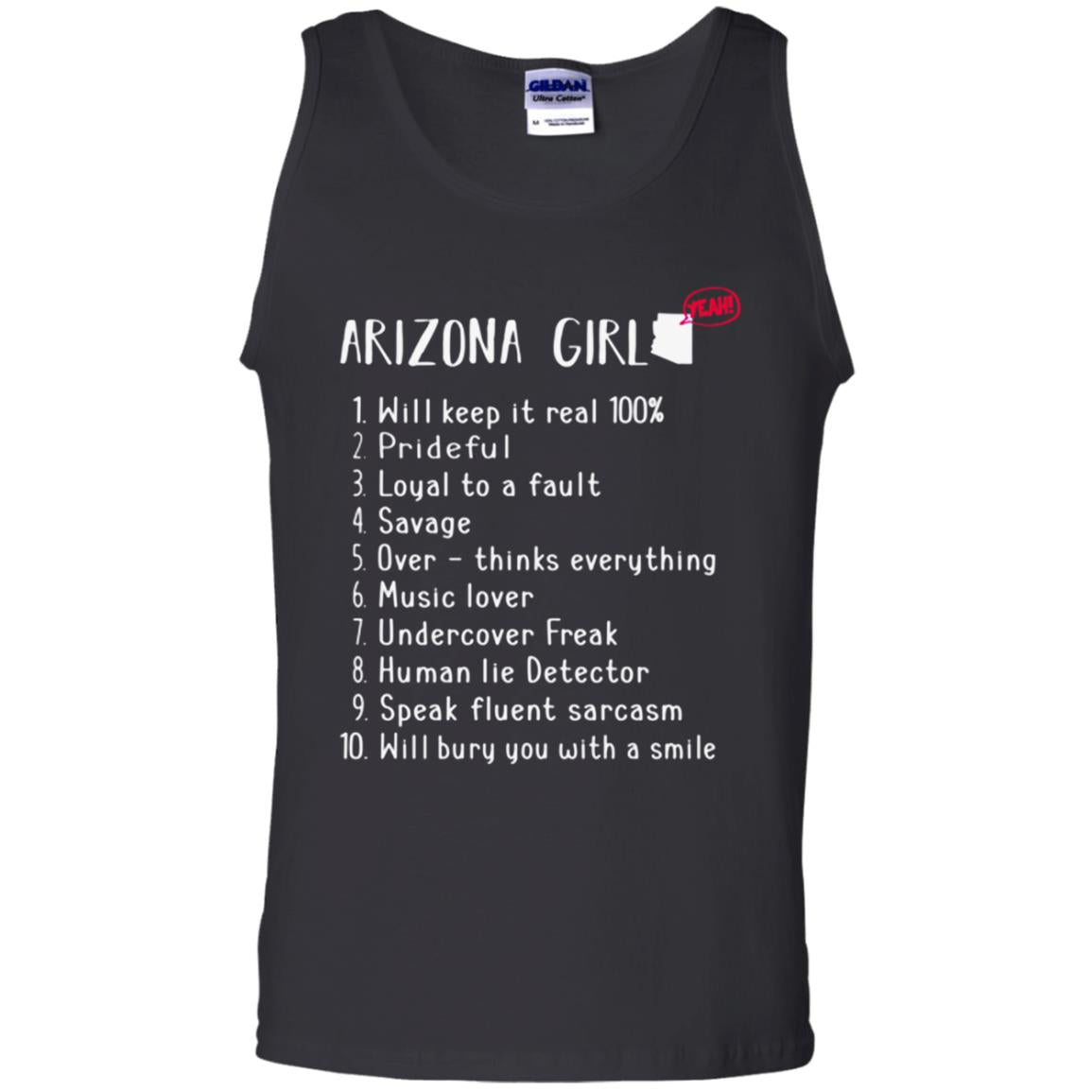 Arizona Girl Will Keep It Real What She Can Do Tank Top Shirts
