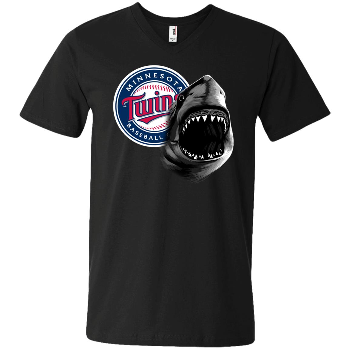 Mlb Megalodon Shark Minnesota Twins Teams T-shirt