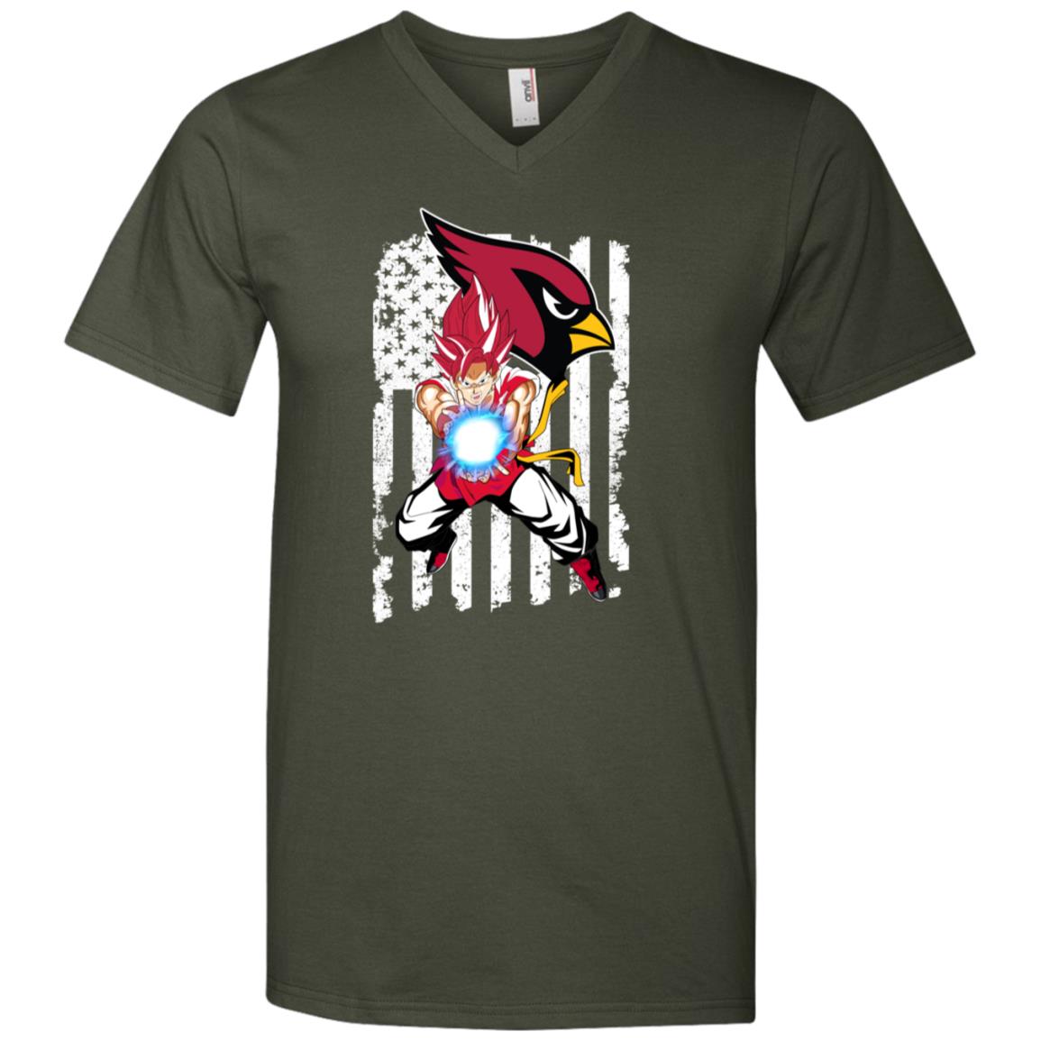 Arizona Cardinals Songoku Dragon Ball T Shirt