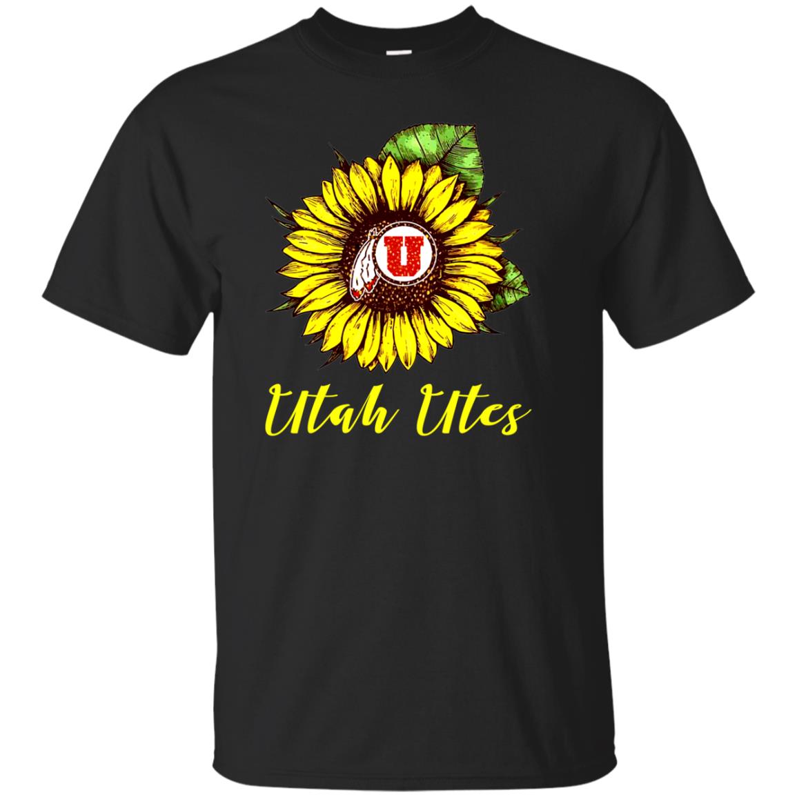 Utah Utes Sunflower Love T Shirt