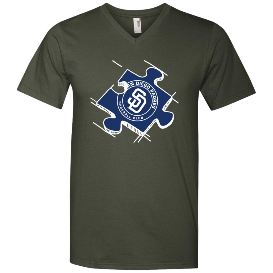 San Diego Padres Autism Puzzle Piece T-shirt