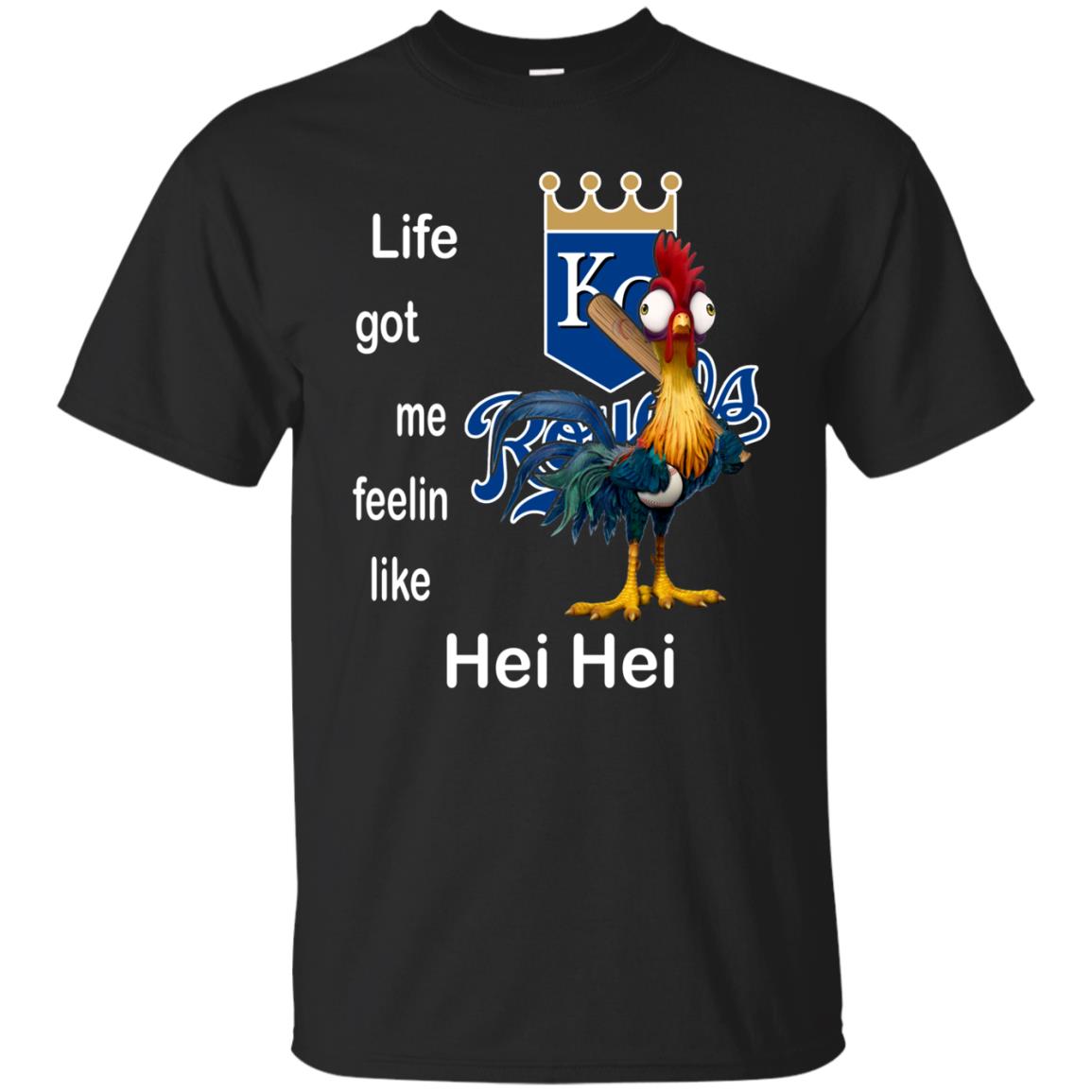 Kansas City Royals Life Got Me Feelin Like Hei Hei Trending Classic T Shirt