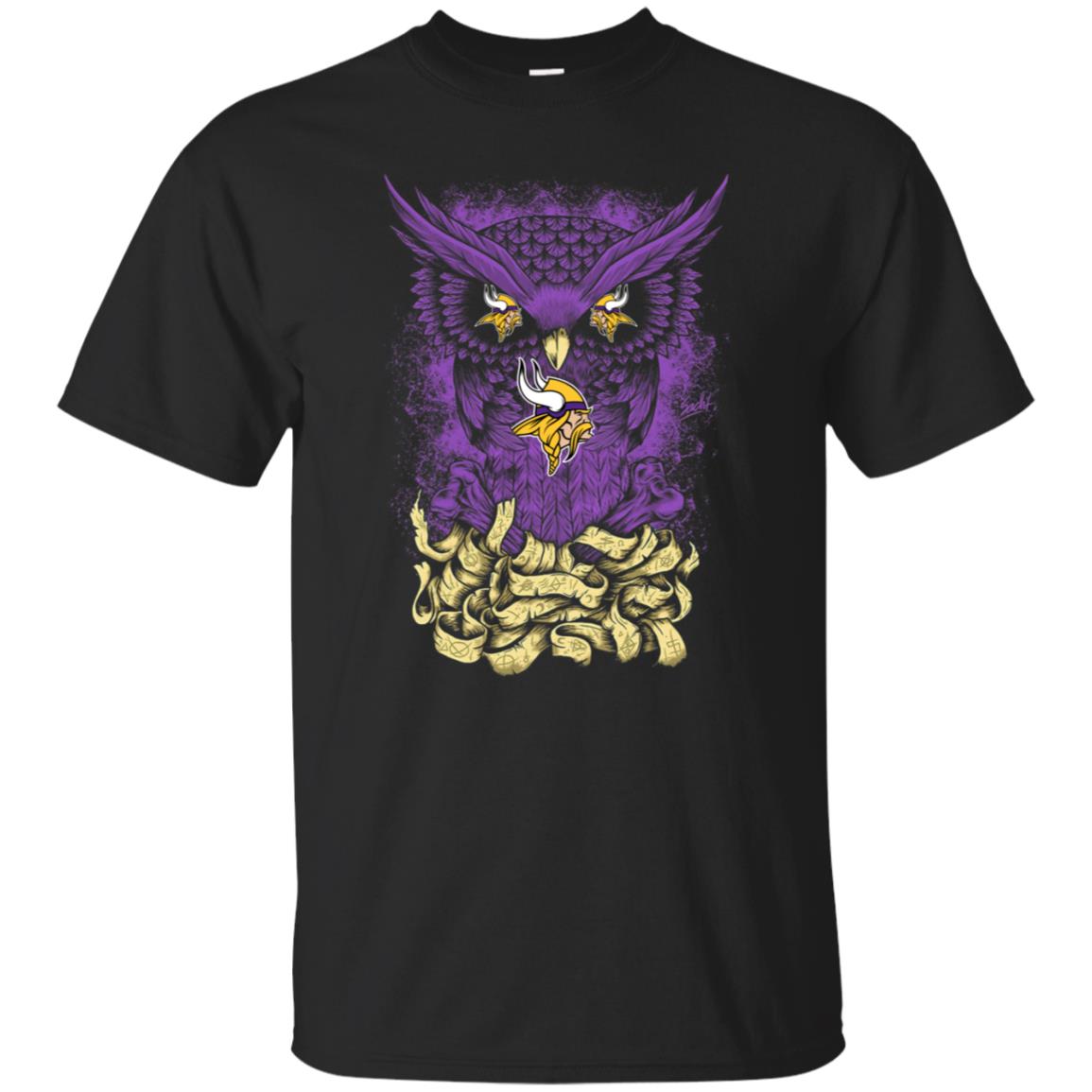 Minnesota Vikings Owl Native American Classic T Shirt