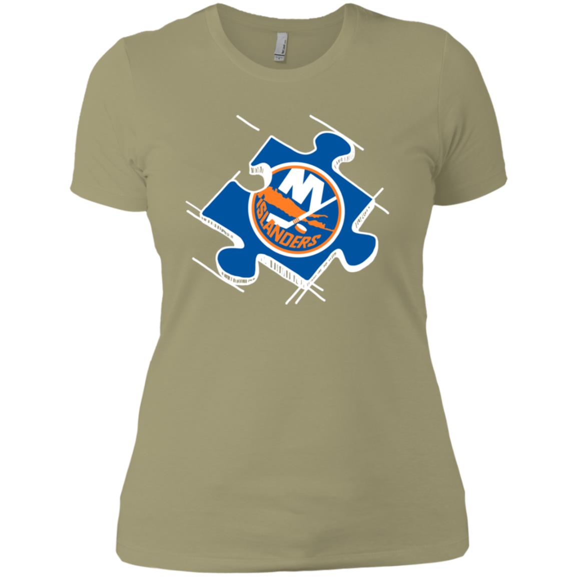 New York Islanders Autism Puzzle Piece T-shirt