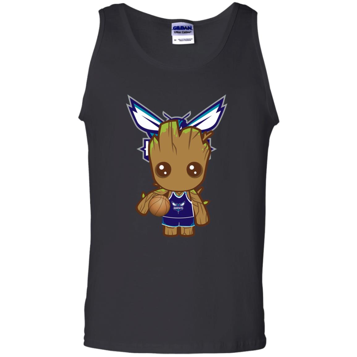 Baby Groot Charlotte Bobcats Nba Champions Tank Top Shirts