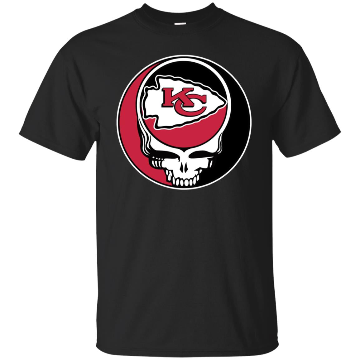 Kansas City Chiefs Grateful Dead Logo Band T-shirt