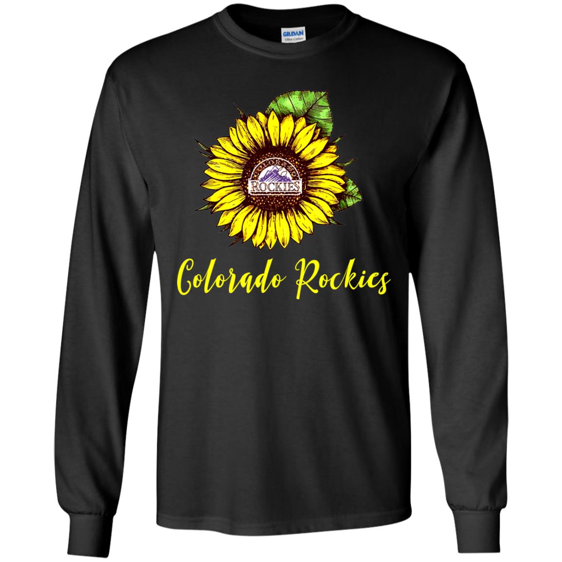 Colorado Rockies Sunflower Love Tee T Shirt