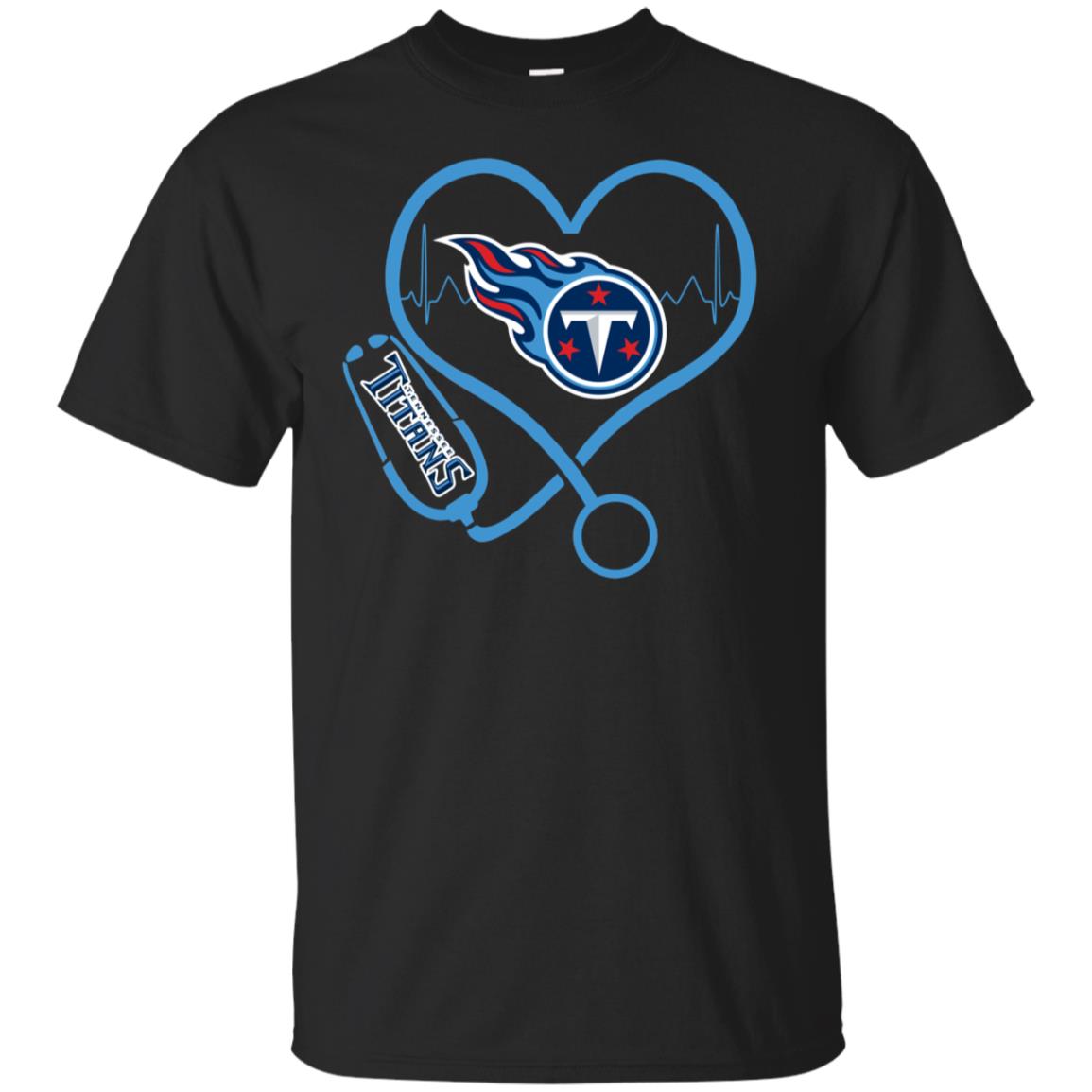 Nurse Heartbeat Tennessee Titans T-shirt