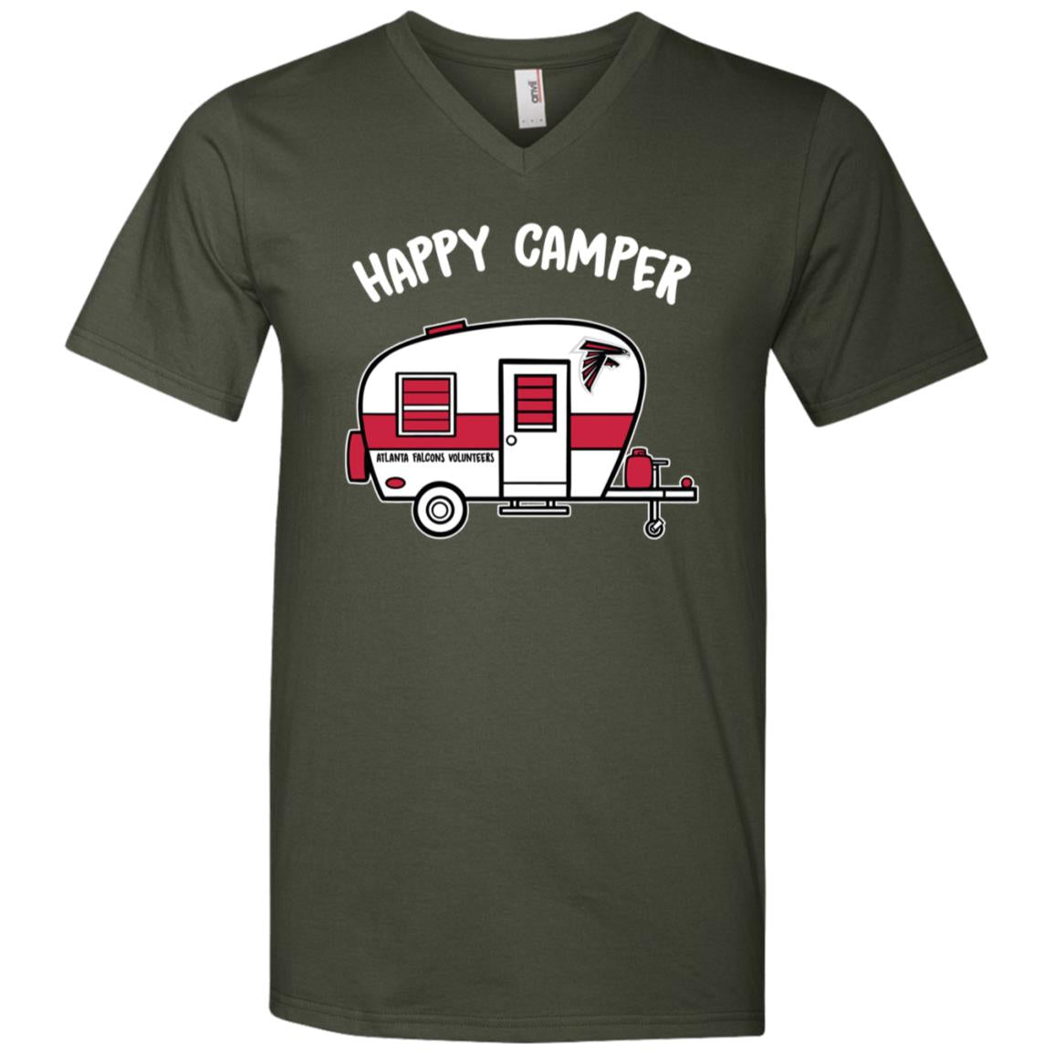 Happy Camper Atlanta Falcons Volunteers T-shirt