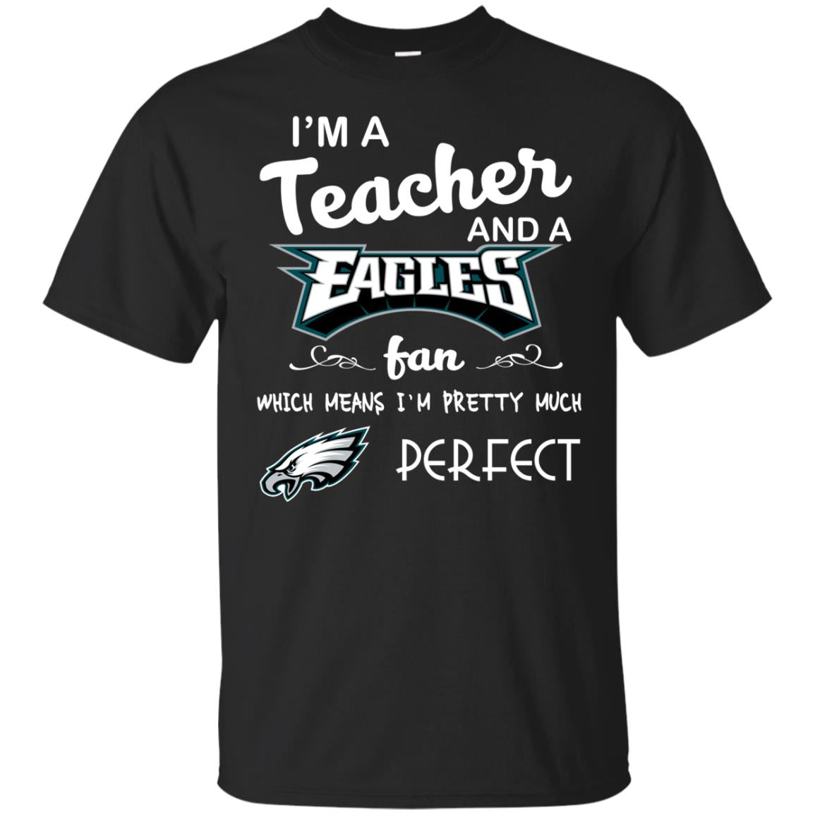 I_m A Tea And Nfl Eagles Fans Perfect Best Gift T-shirt