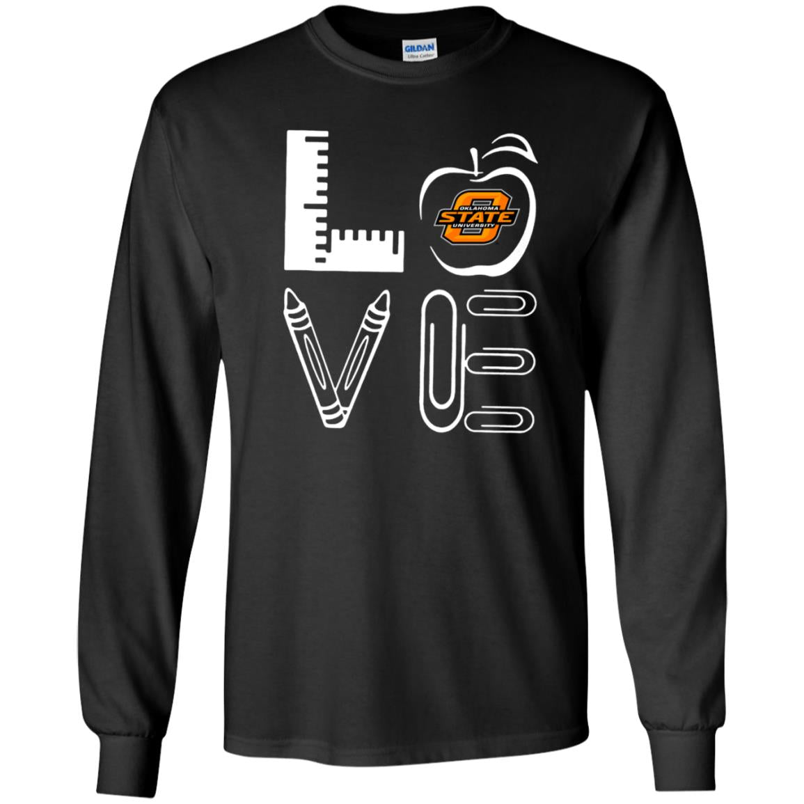 Tea Love Oklahoma State Cow Tee T Shirt