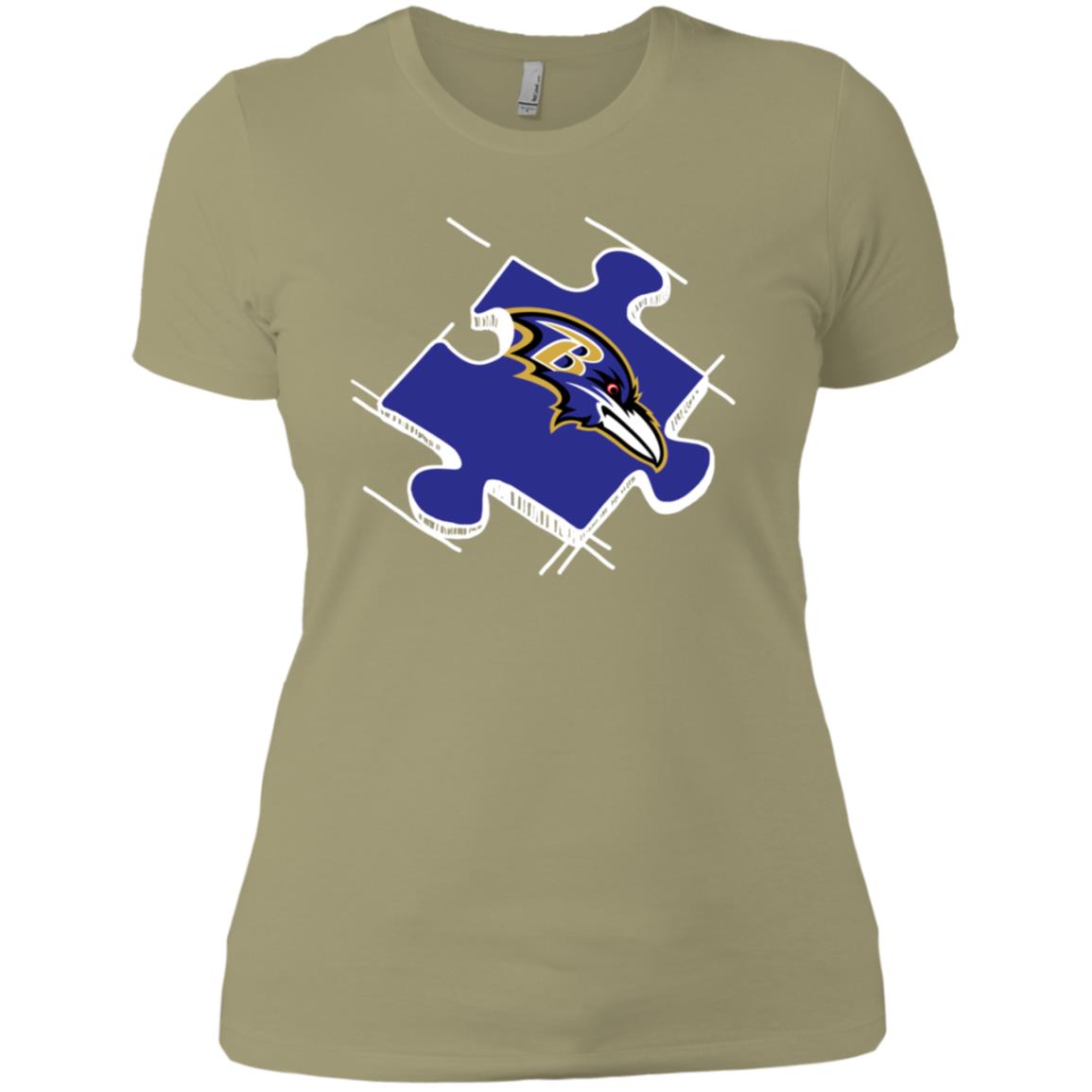 Baltimore Ravens Autism Puzzle Piece T Shirt