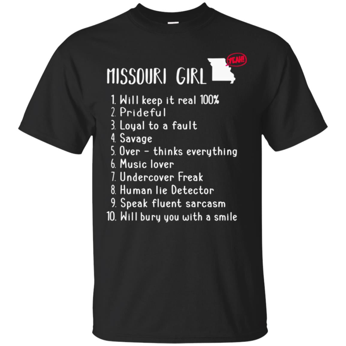 Missouri Girl Will Keep It Real What She Can Do Classic T Shirt