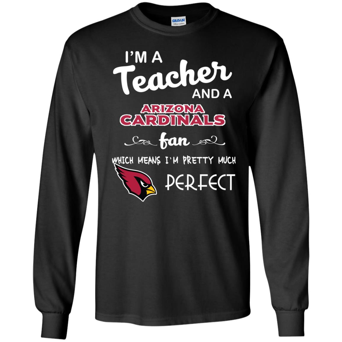 I_m A Tea And Nfl Cardinals Fans Perfect Best Gift Ts Shirts