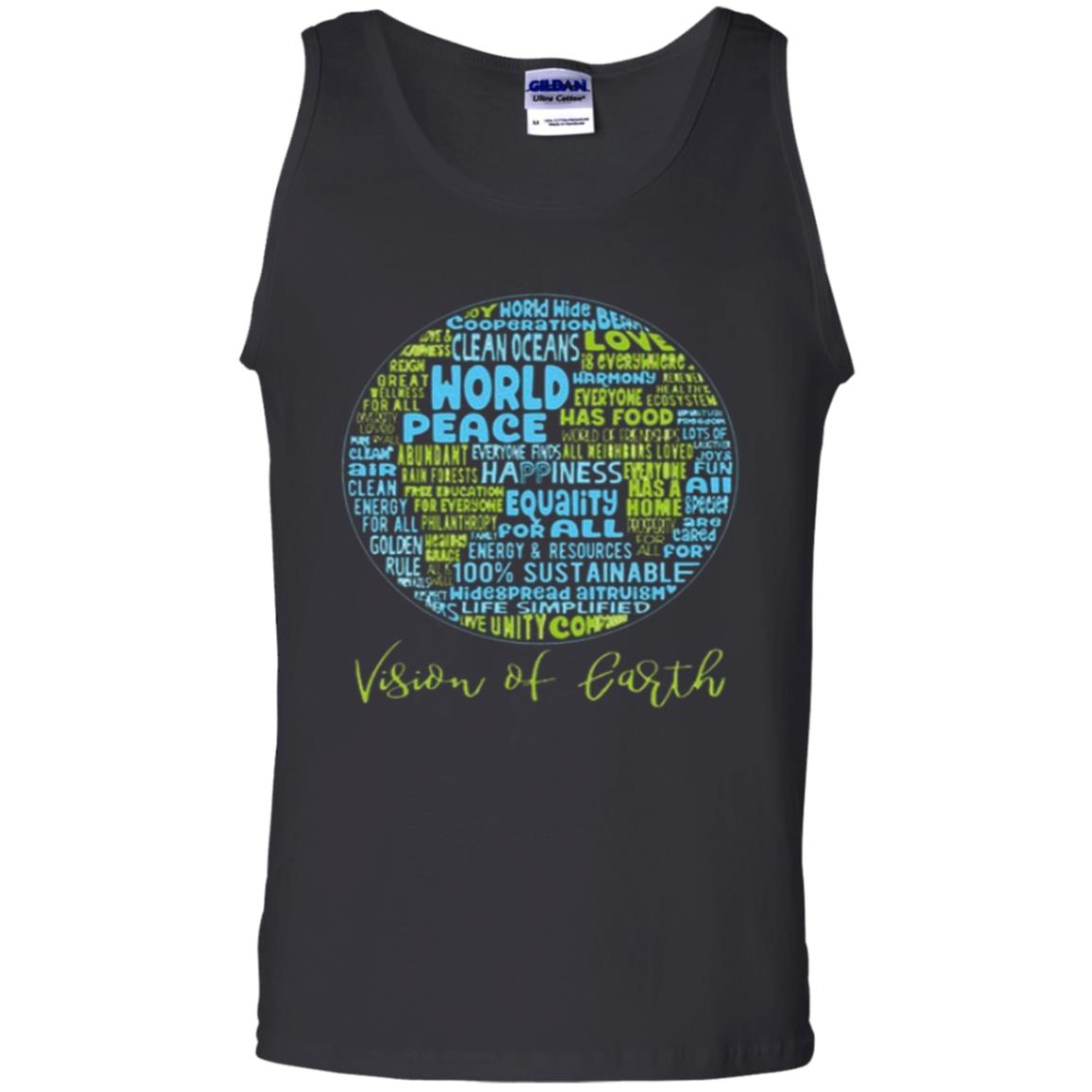 Vision Of Earth Modern Art Tank Top Shirts