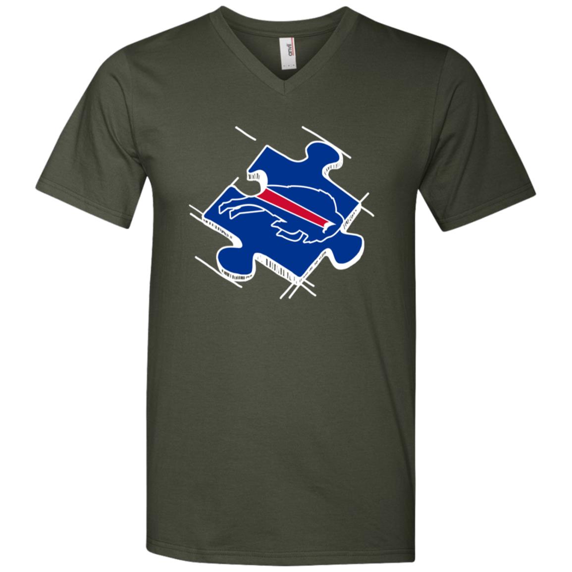 Buffalo Bills Autism Puzzle Piece T-shirt