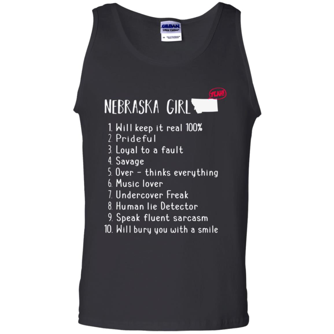 Nebraska Girl Will Keep It Real What She Can Do Tank Top Shirts