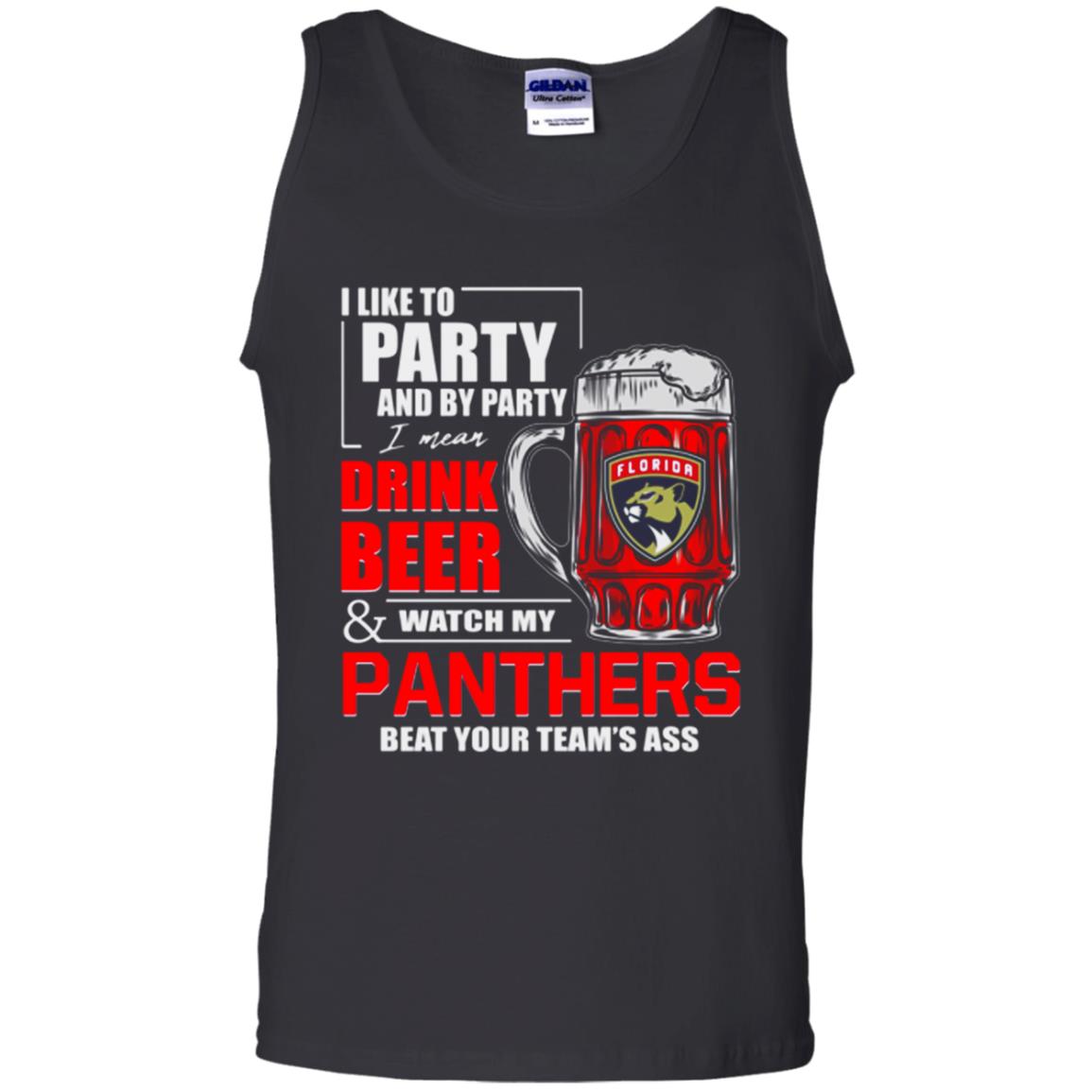 Like To Drink Beer Watch My Florida Panthers Ce Hockey T Shirt