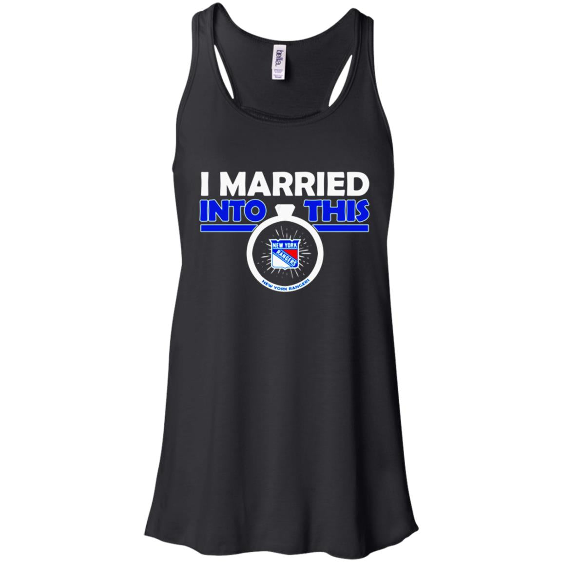 I Married Into New York Rangers Ice Hockey Nhl Racerback Tank Shirts