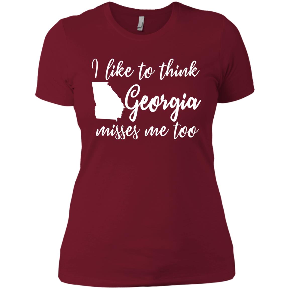 Like To Think Georgia Misses Me Too T Shirt