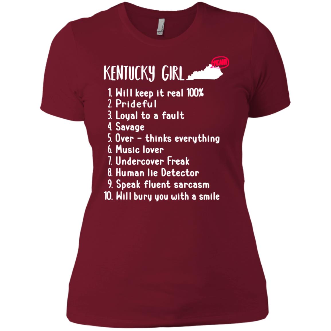 Kentucky Girl Will Keep It Real What She Can Do T Shirt