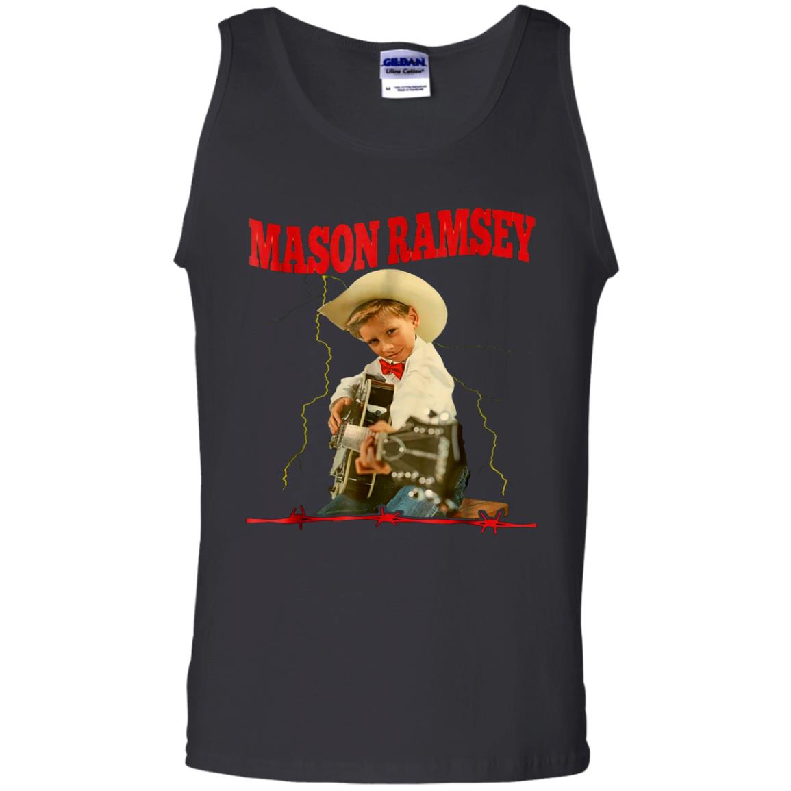 Mason Ramsey - Yodeling Boy T-shirt - Guitar Gift - Music Tank Top