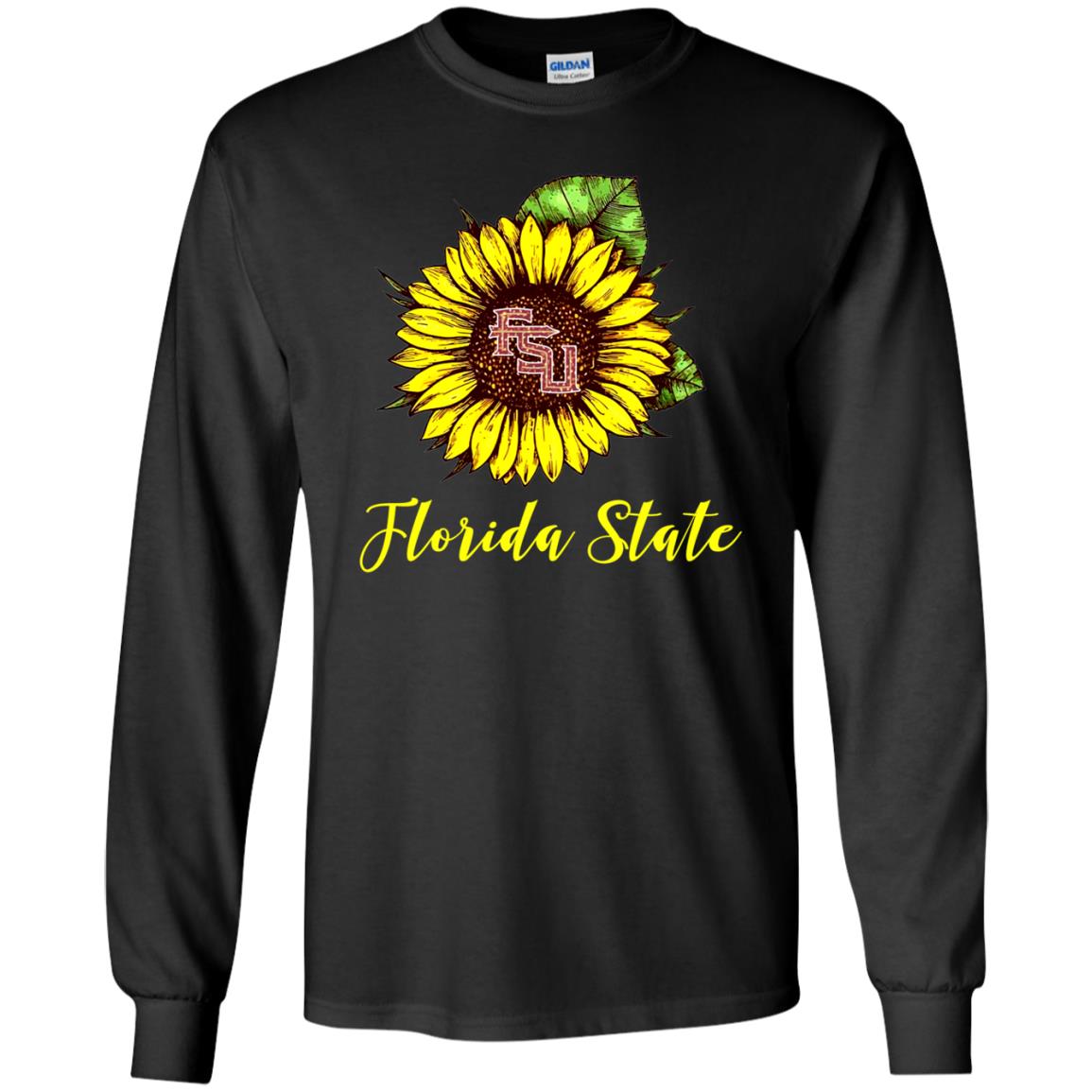 Florida State Sunflower Love Ts Shirts