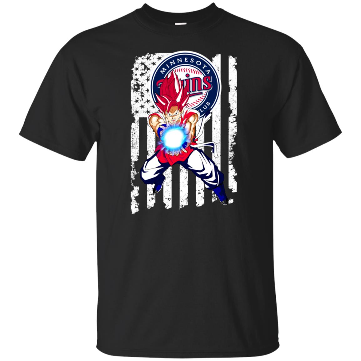 Minnesota Twins Songoku Dragon Ball T-shirt