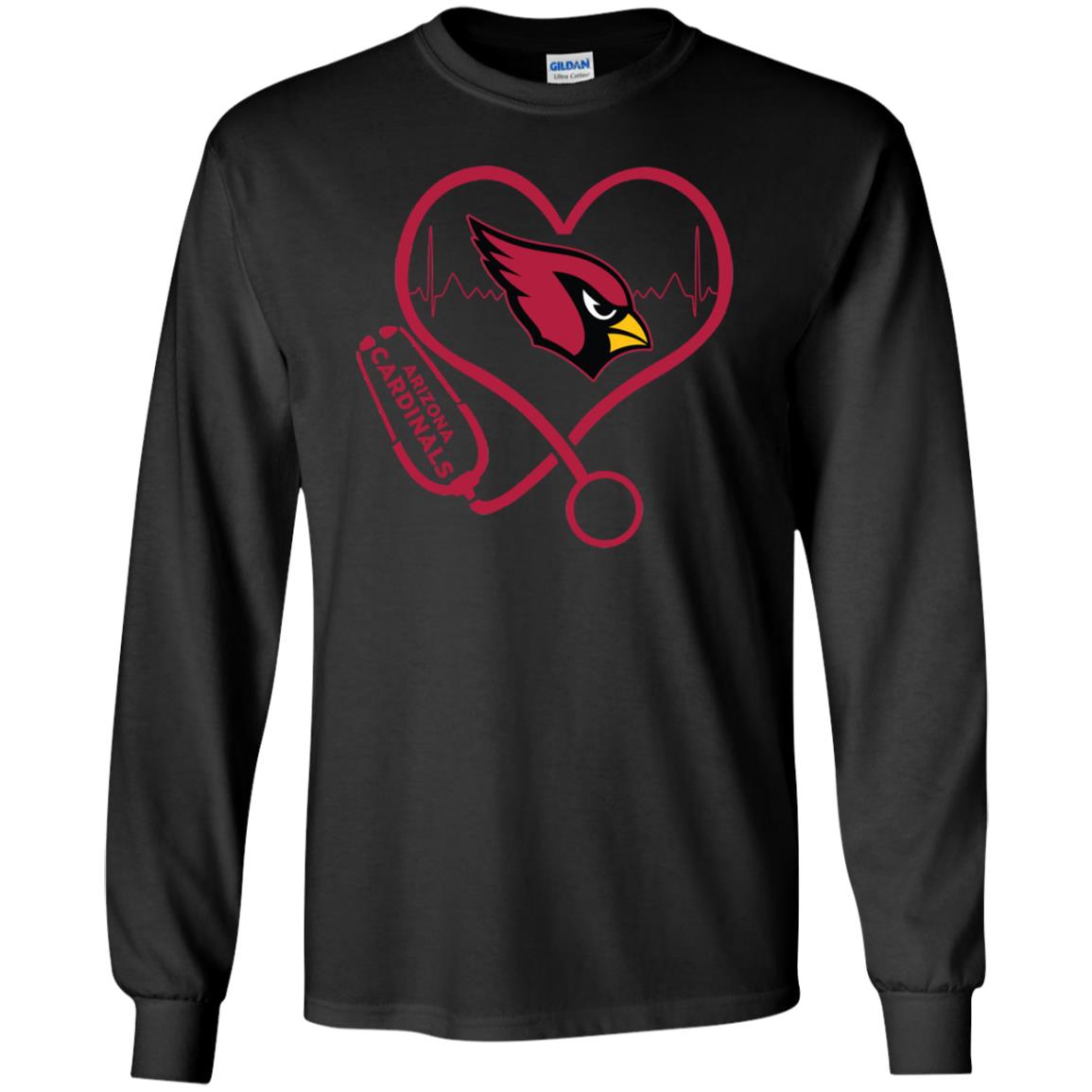 Nurse Heartbeat Arizona Cardinals Tee T Shirt