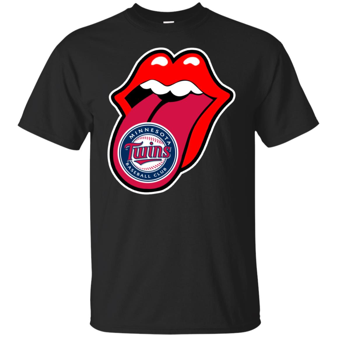 Minnesota Twins X The Rolling Stones Logo T-shirt