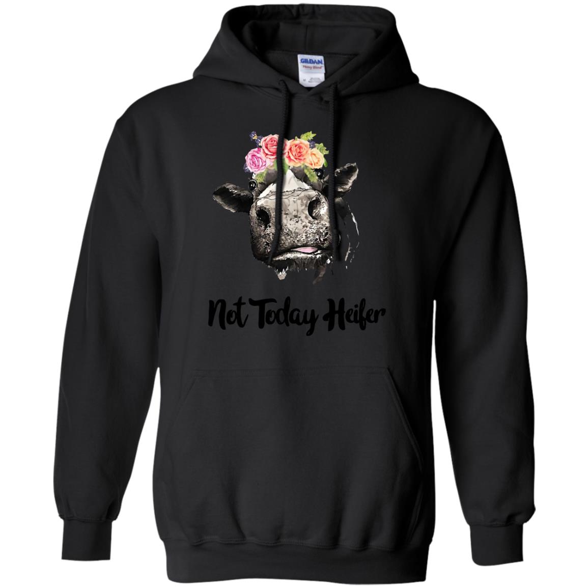 Funny Not Today Heifer Flowers Cow Trends S Shirts