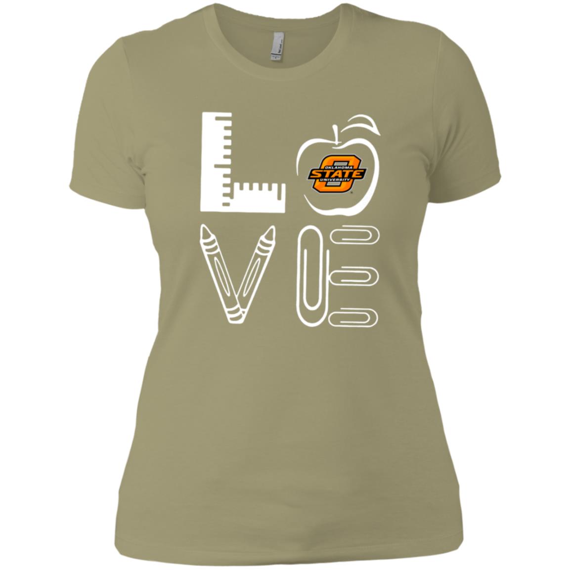 Tea Love Oklahoma State Cow T-shirt