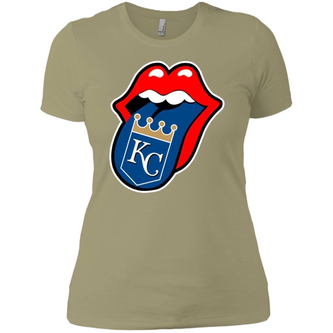 Kansas City Royals X The Rolling Stones Logo T-shirt