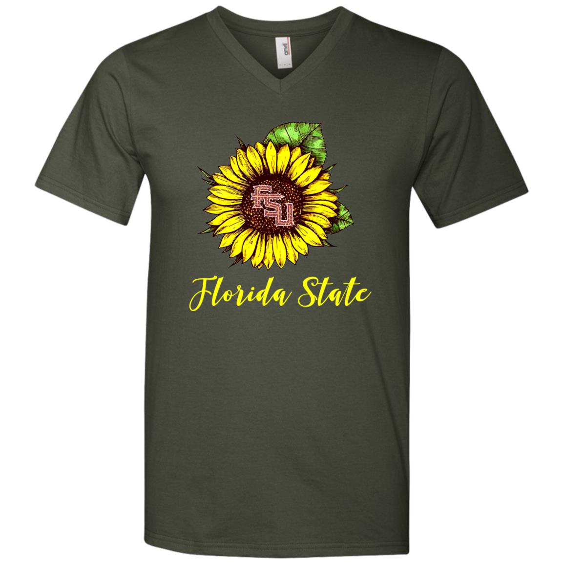 Florida State Sunflower Love T Shirt