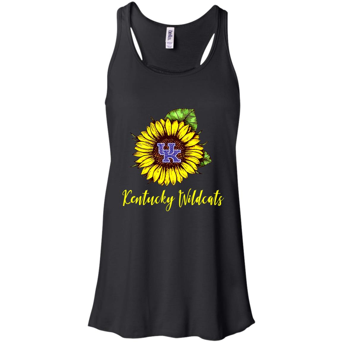 Kentucky Wildcats Sunflower Love Racerback Tank Shirts