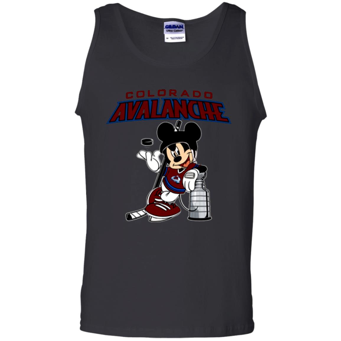 Mickey Colorado Avalanche With The Stanley Cup Hockey Nhl T Shirt