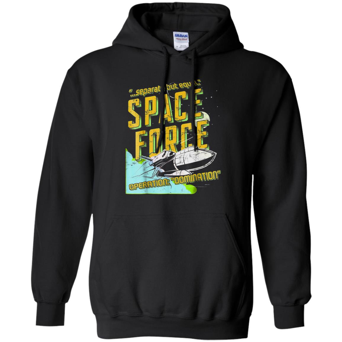 Space Force Vintage Look Separate But Equal S Shirts