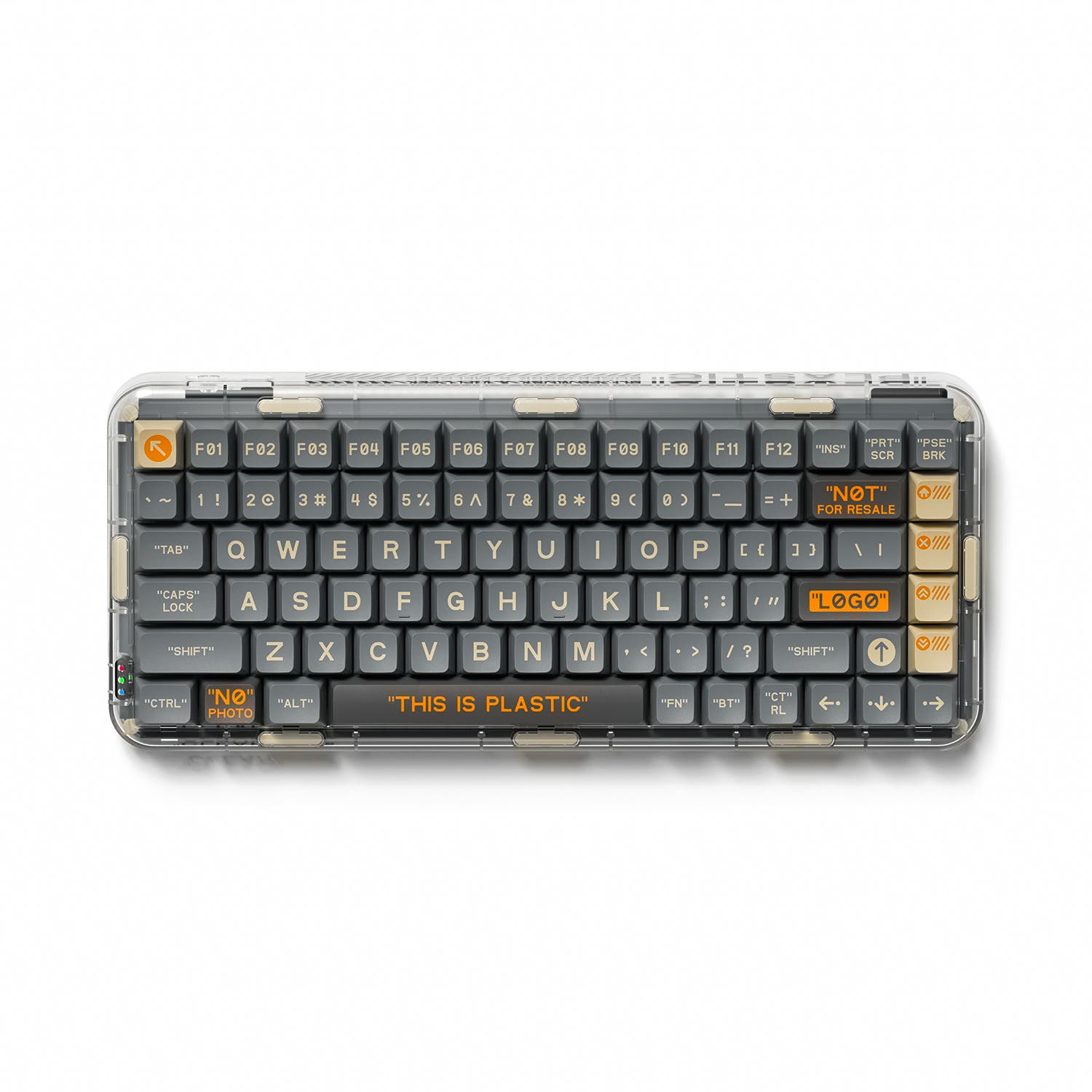 MelGeek Mojo84 Wasteland Wireless Gaming Keyboard Wasteland / Kailh Box Plastic (Linear)