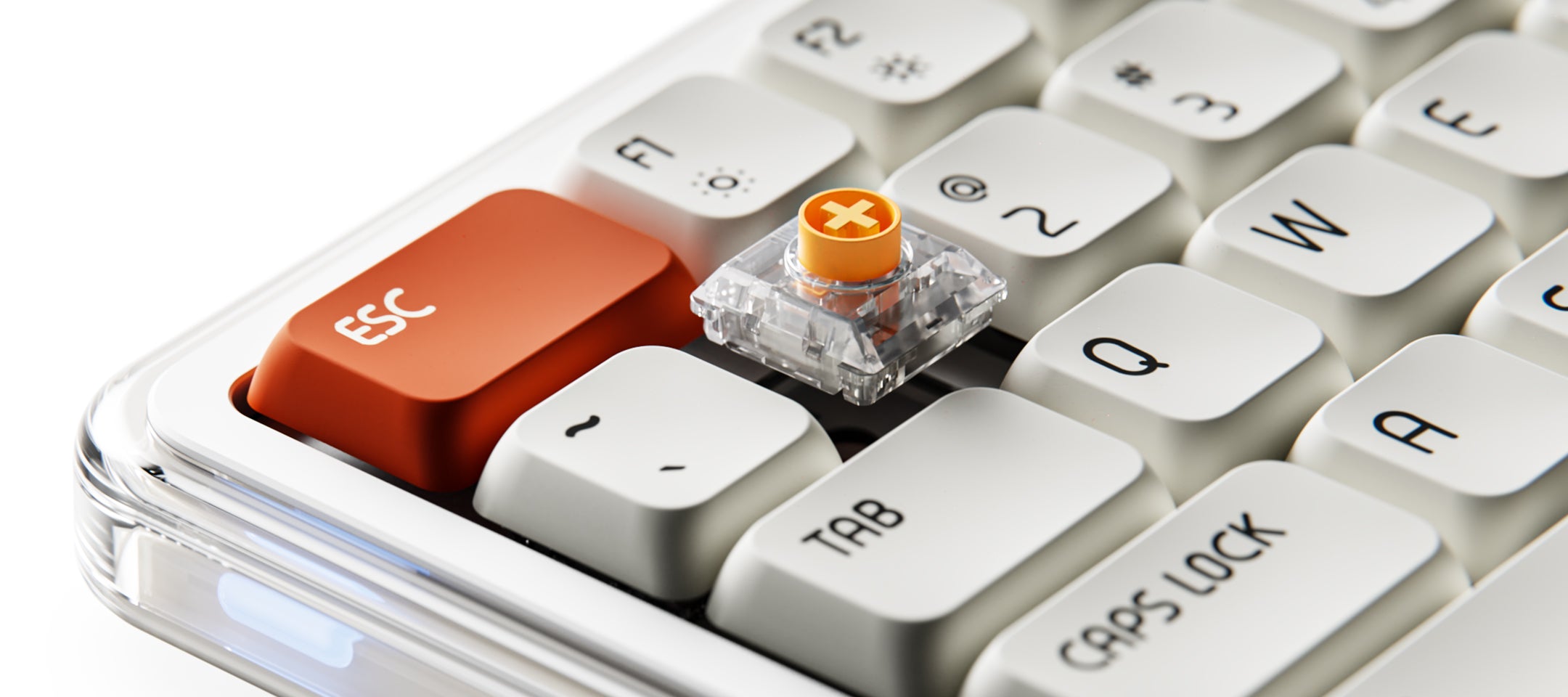 キーボード MelGeek O2 White Melgeek O2: The Productivity Oxygen for Mac Users