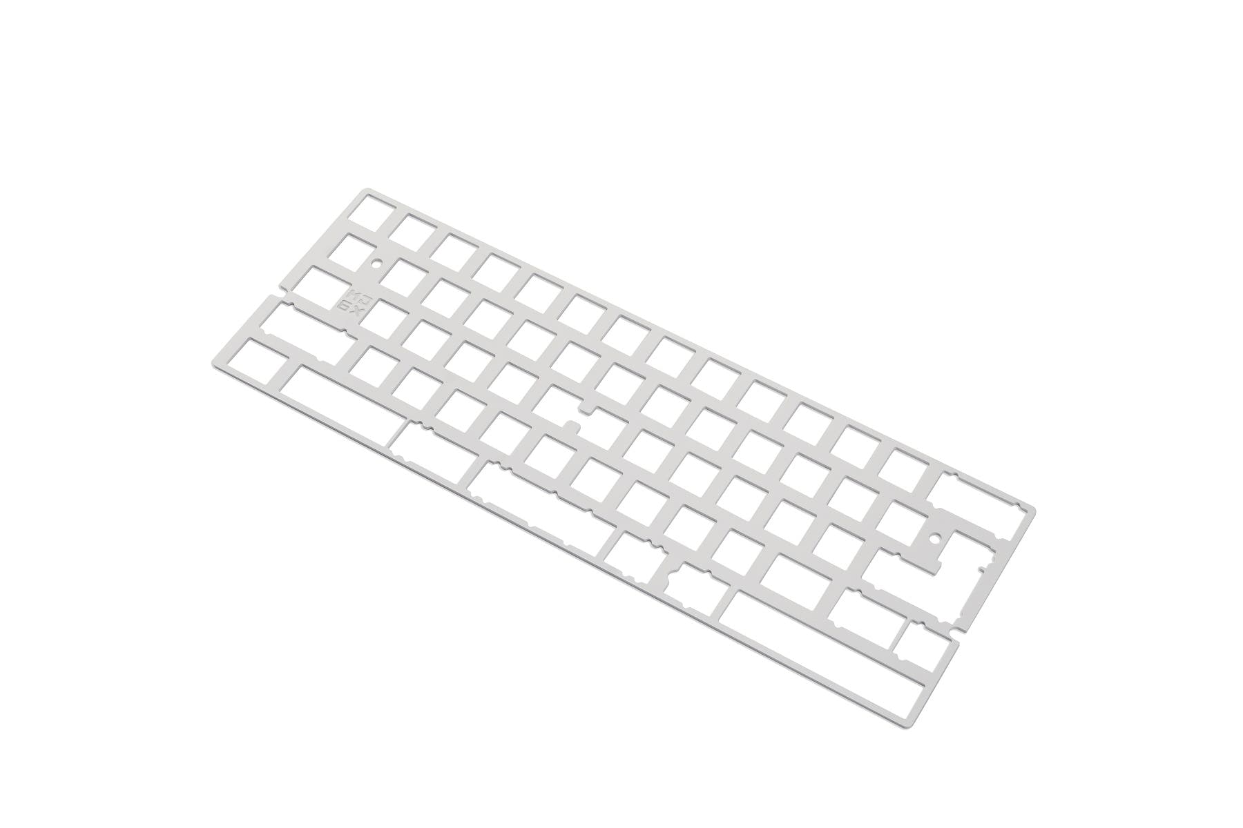 MelGeek Plate CNC for GH60 Mechanical Keyboard MJ6X MJ6Y Anodized Electrophoretic Aluminum Customized Positioning Plate