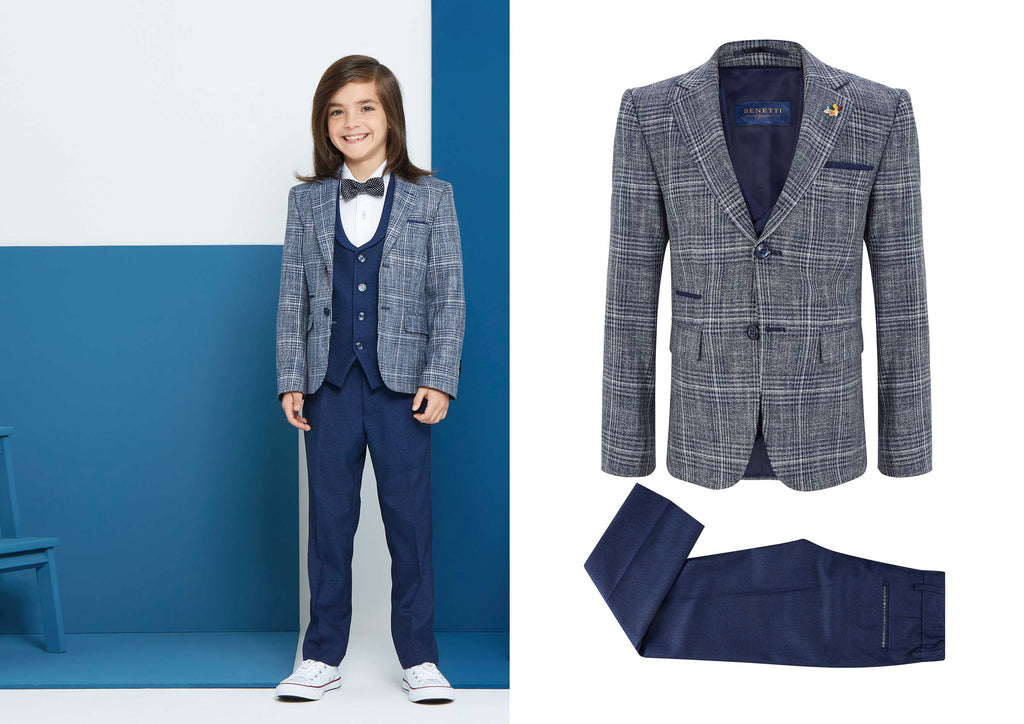 Boys Suit Pio Royal 