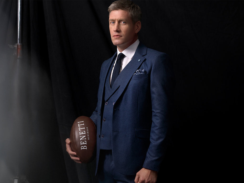 Ronan O'Gara launches new Benetti Menswear Collections 