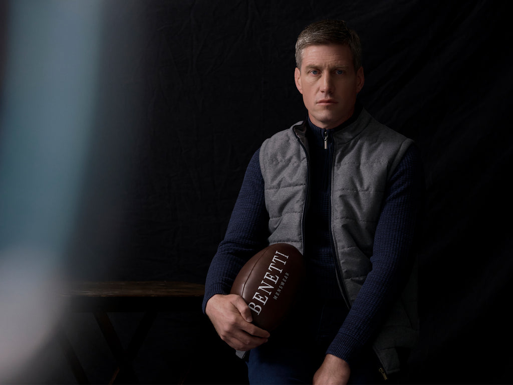 Ronan O'Gara X Benetti Menswear 