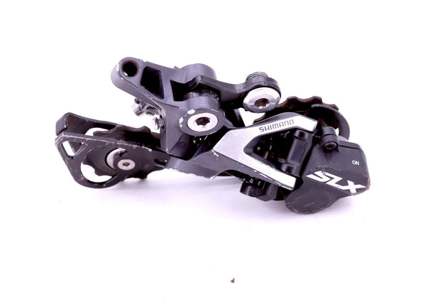 Shimano Slx Rd M675 Mountain Bike Rear Derailleur 10 Speed Long Cage B The Bicycle Guys